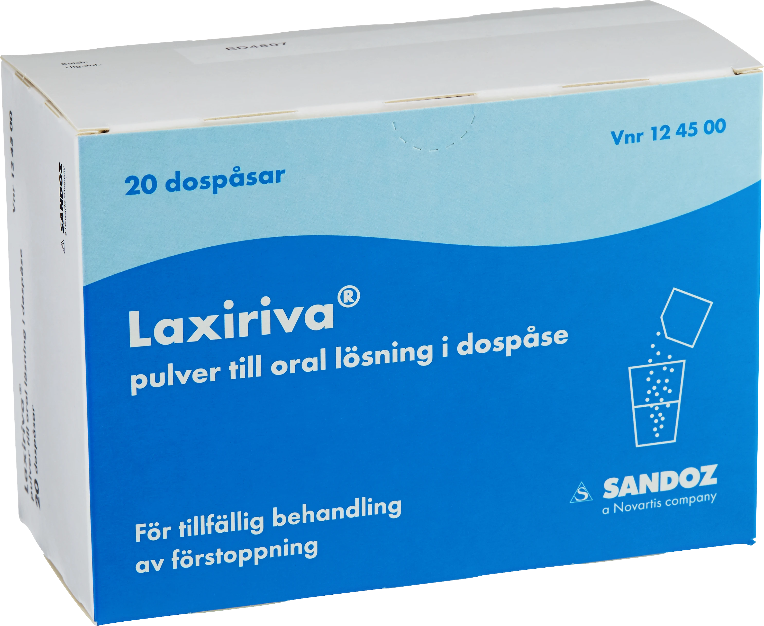 Laxiriva Pulver till oral lösning i dospåse 20 st | Apotek Hjärtat