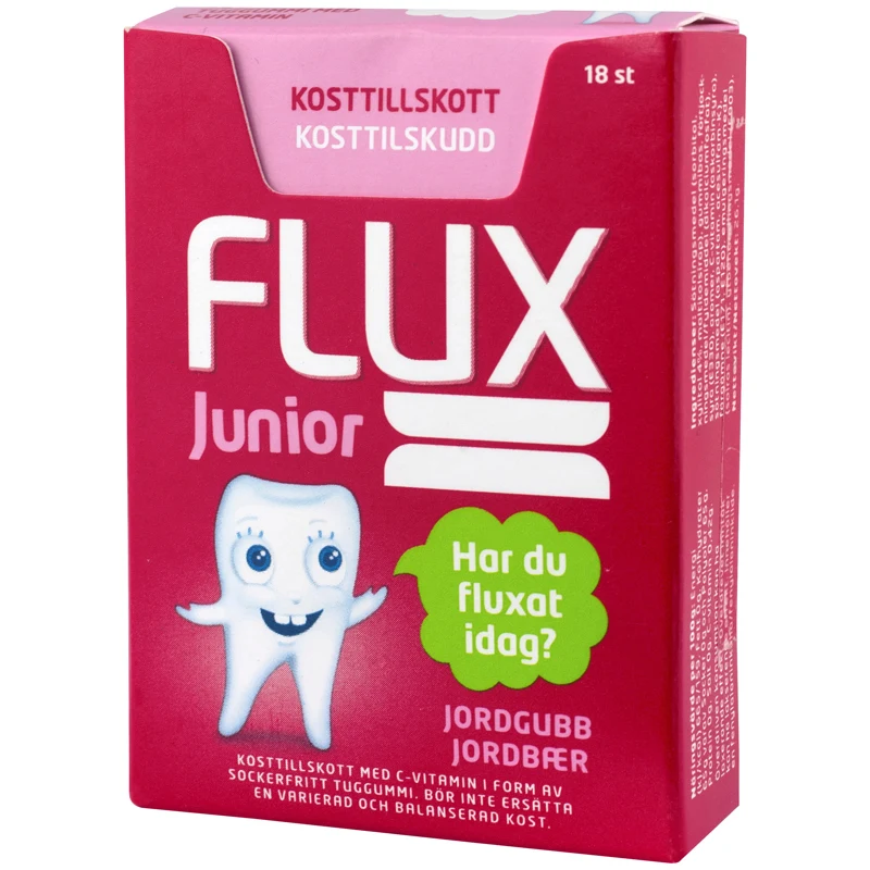 Flux Junior Tuggummi 18 st - Tuggummi