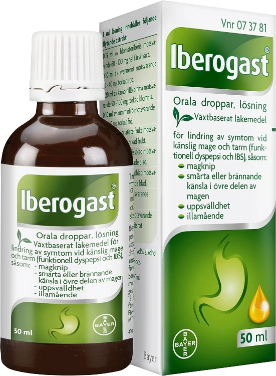 Iberogast orala droppar 50 ml - Apotek Hjärtat