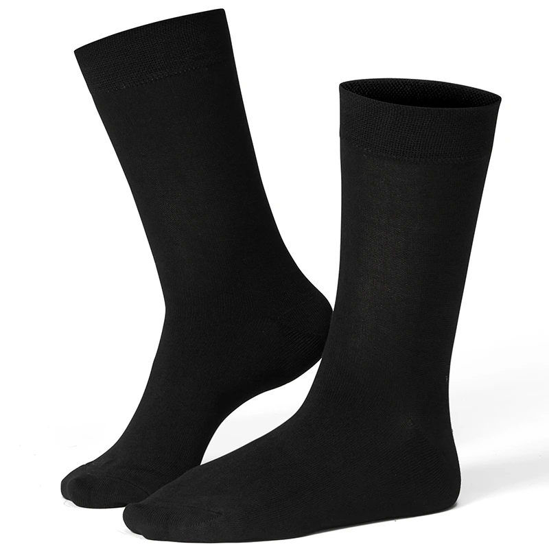 Life Wear Komfortstrumpa Lös Resår Bambu Svart 46/48 - Stödstrumpor