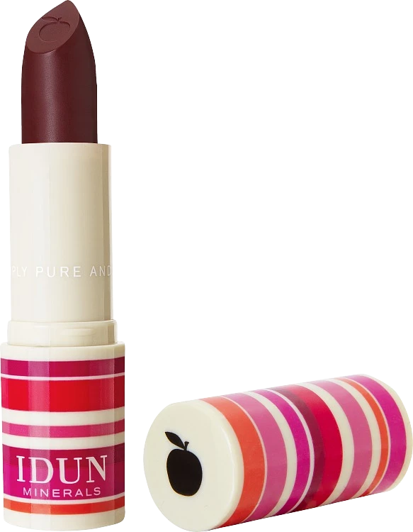 IDUN Minerals Matte Lipstick 4 g Björnbär - Läppstift