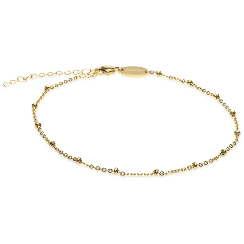 Blomdahl Fotlänk Golden Ball 2,5 mm - Hudvänliga smycken