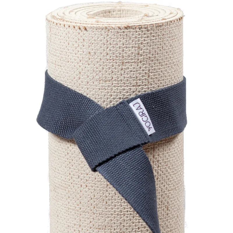 Yogiraj Mat Carry Strap Graphite Grey - Yogablock & yogastraps