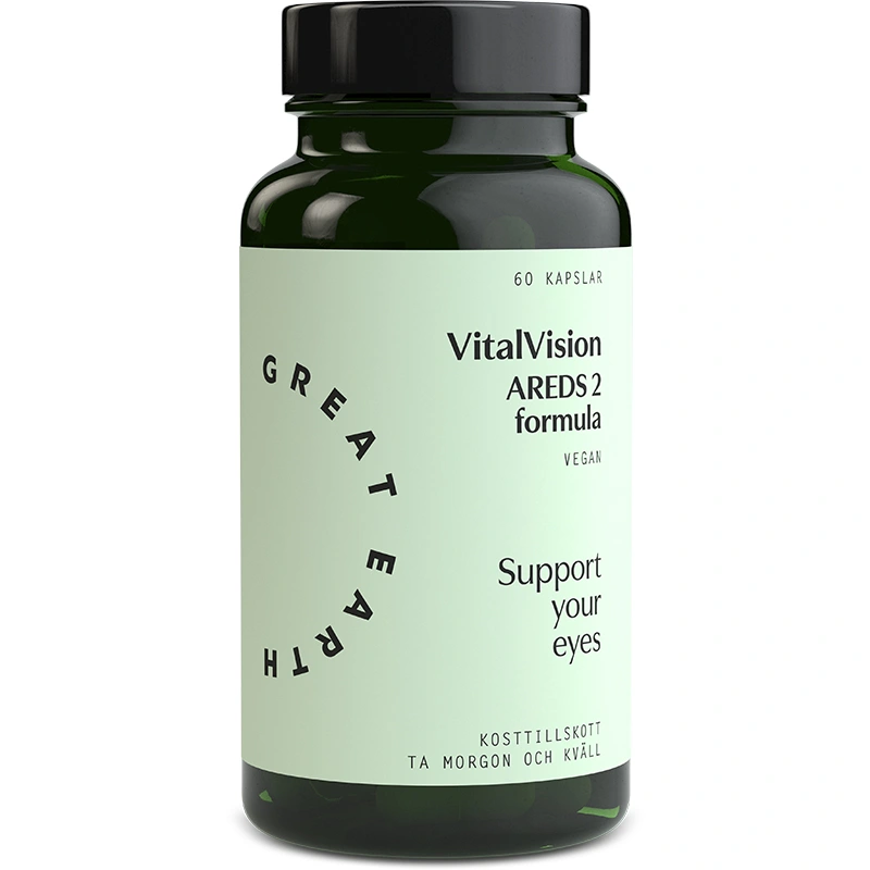 Great Earth VitalVision 60 kapslar - Multivitamin