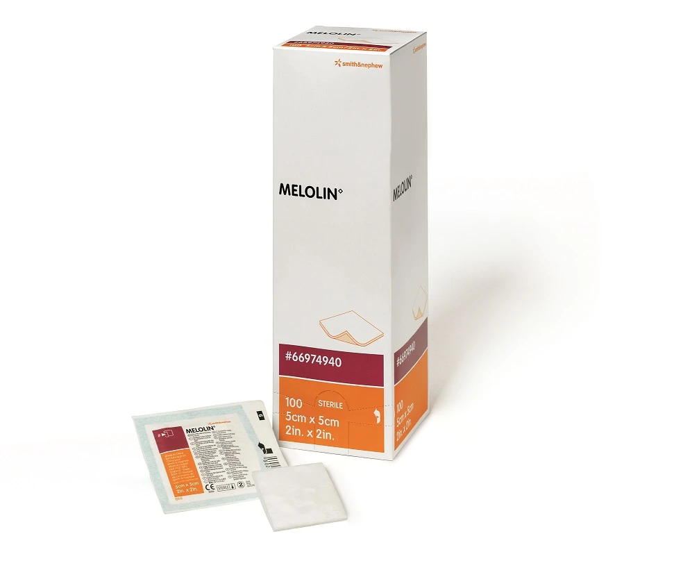 Melolin sårkompress 10x10 cm 10 st - Förband