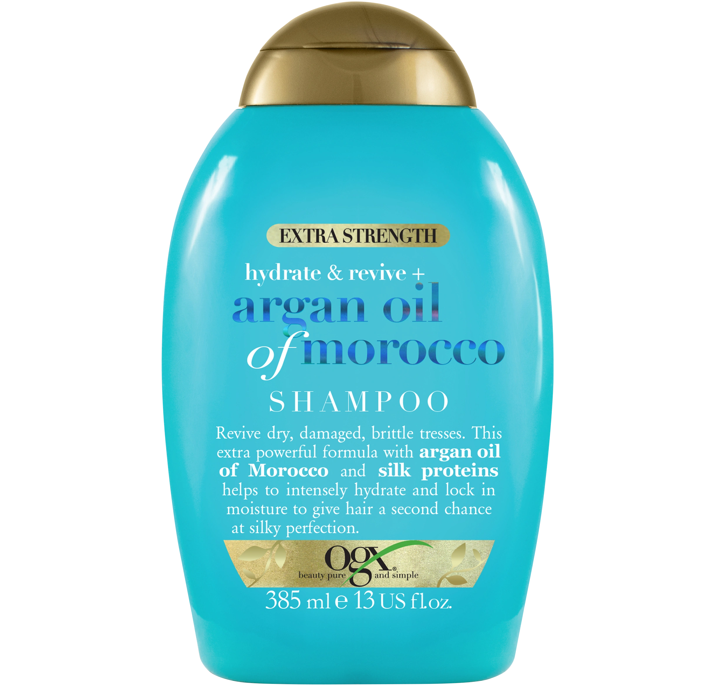 OGX Argan Extra Strength Shampoo 385 ml - Schampo för torrt hår
