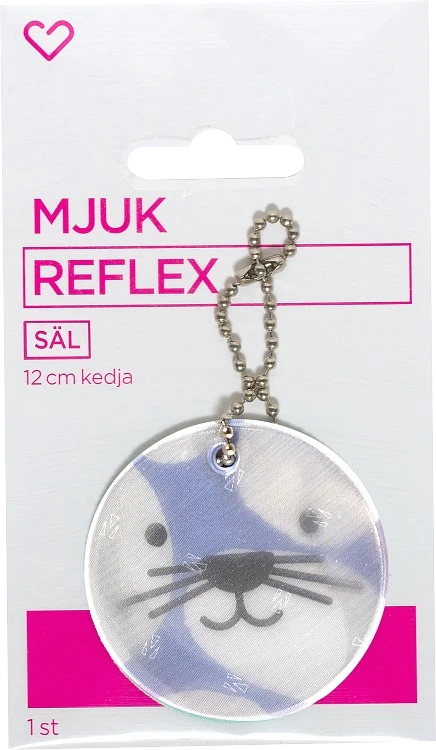 Hjärtats Reflex Mjuk Säl - Reflexer