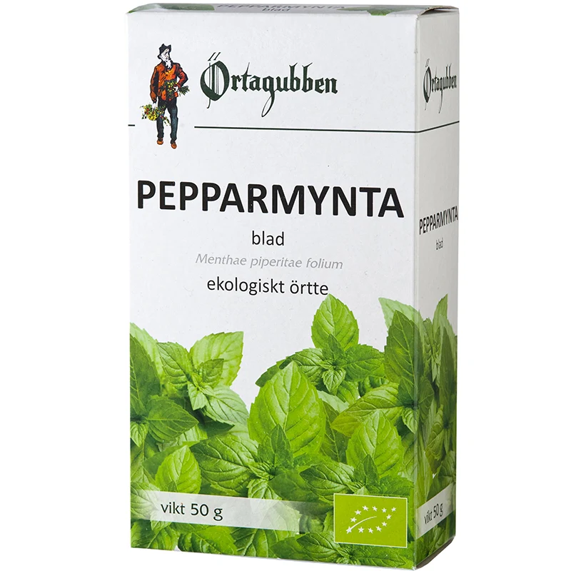 Örtagubben Pepparmynta Blad 50 g - Örtte