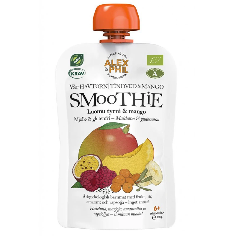 Alex & Phil Vår Havtorn- & Mangosmoothie 100 g - Barnmat