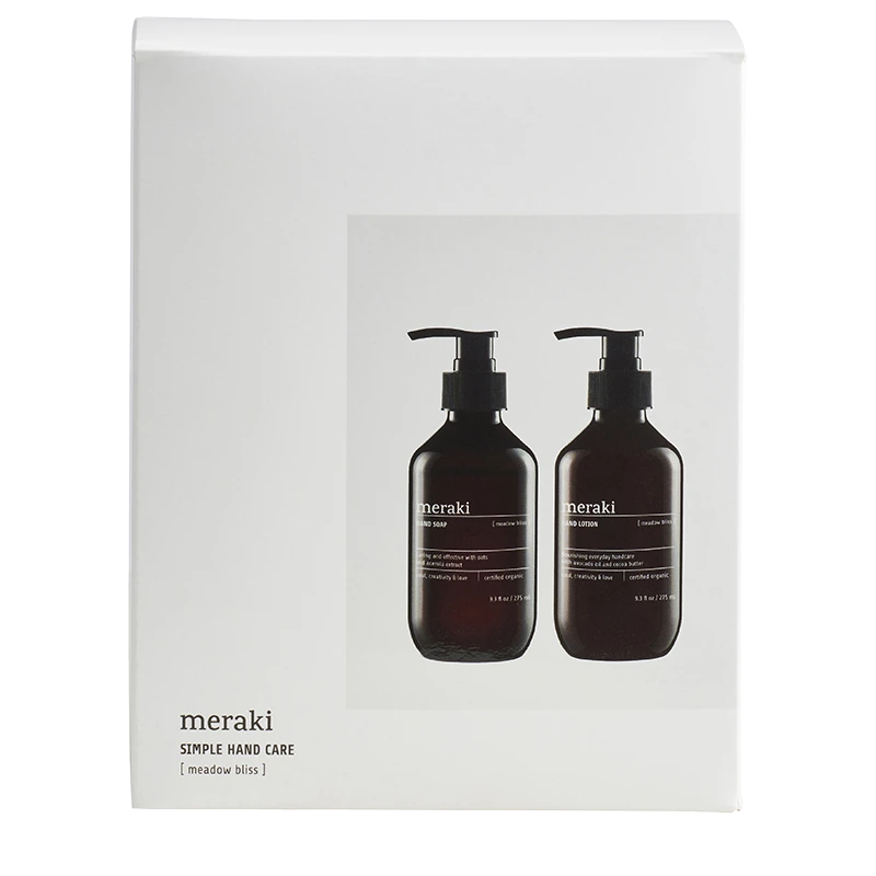 Meraki Presentask Meadow Bliss Simply Hand Care Vit 2 x 275 ml - Handkräm
