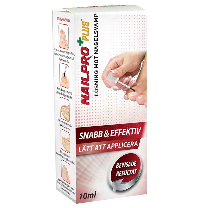 Nailpro Plus Nagelsvamp Behandling 10 ml - Nagelsvamp