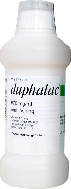 Duphalac oral lösning 670 mg/ml 500 ml - Förstoppning & hård mage