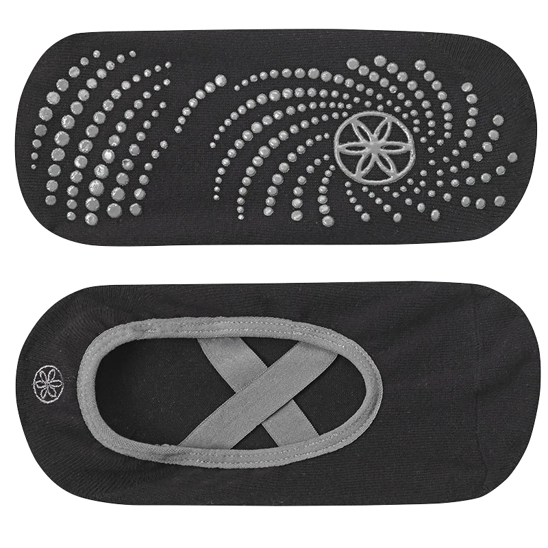 Gaiam Grippy Yoga Barre Socks - Sportstrumpor