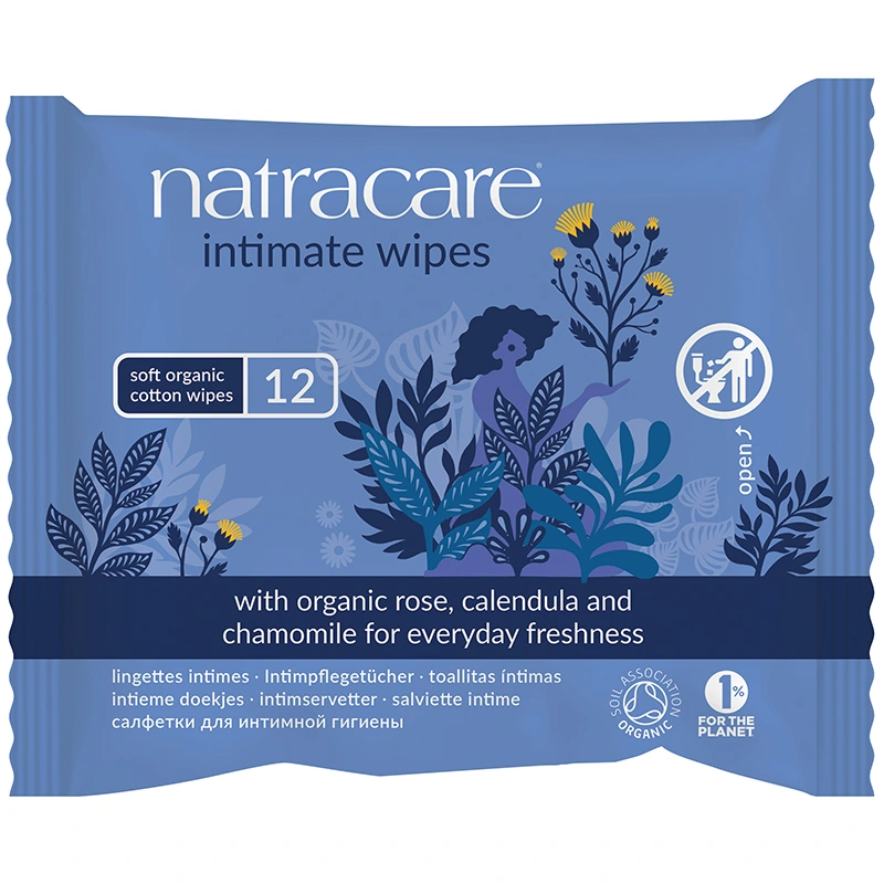 Natracare Intimvåtservett EKO 12 st - Intimservetter