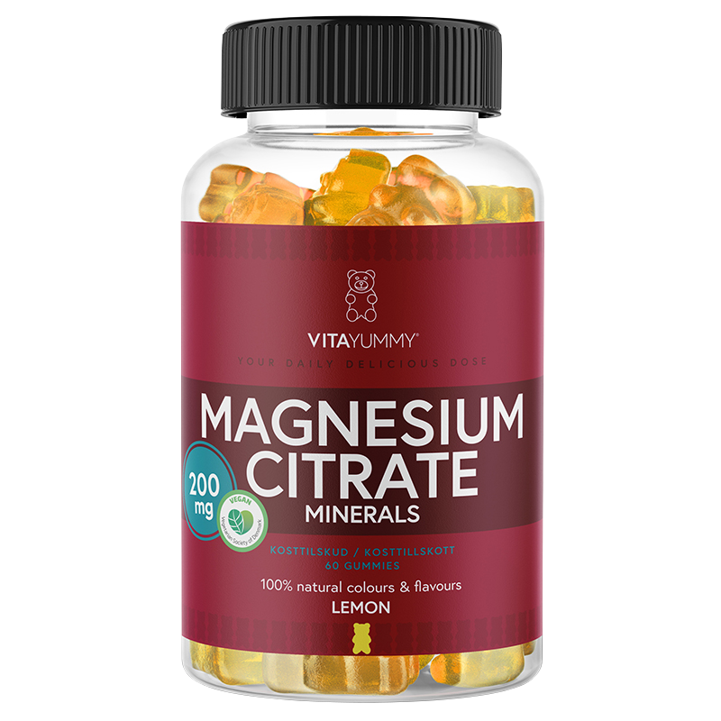 VitaYummy Magnesium Citrate 60 st - Magnesium