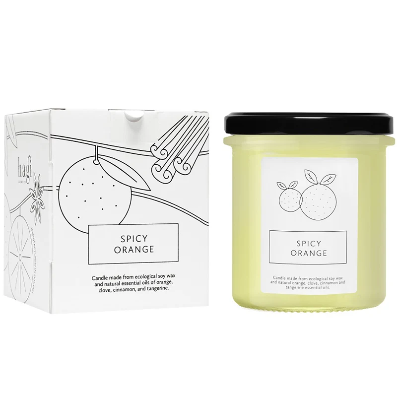 Hagi Spicy Orange Soy Candle 230 g - Doftljus