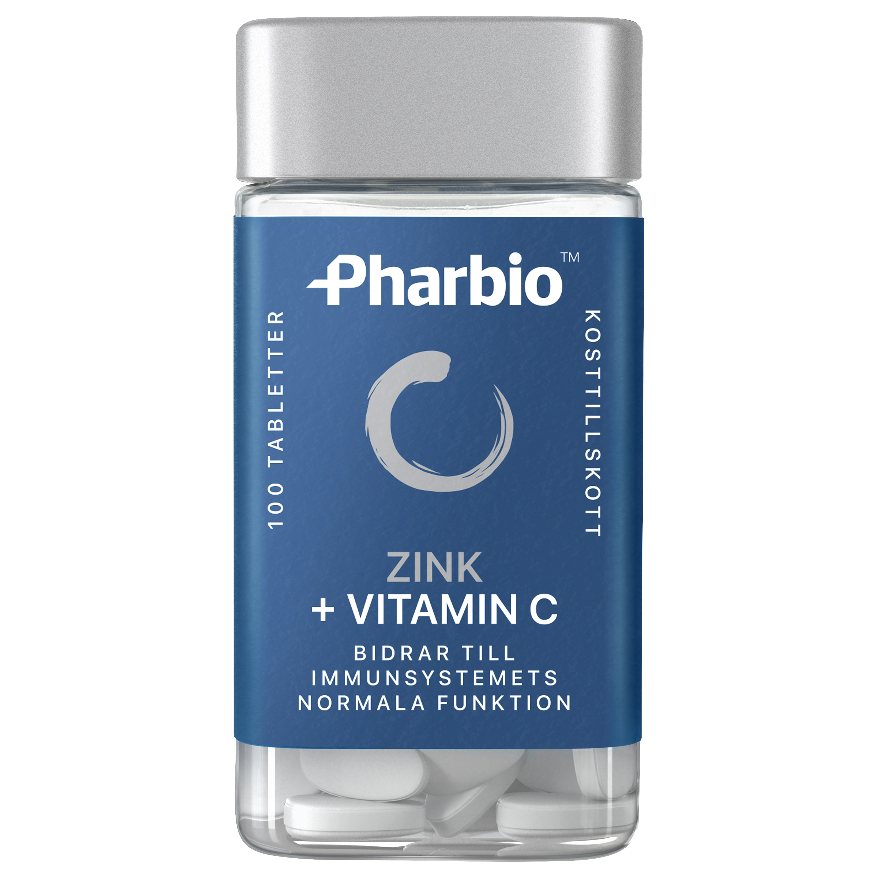 Pharbio Zink + Vitamin C 100 st - C-vitamin