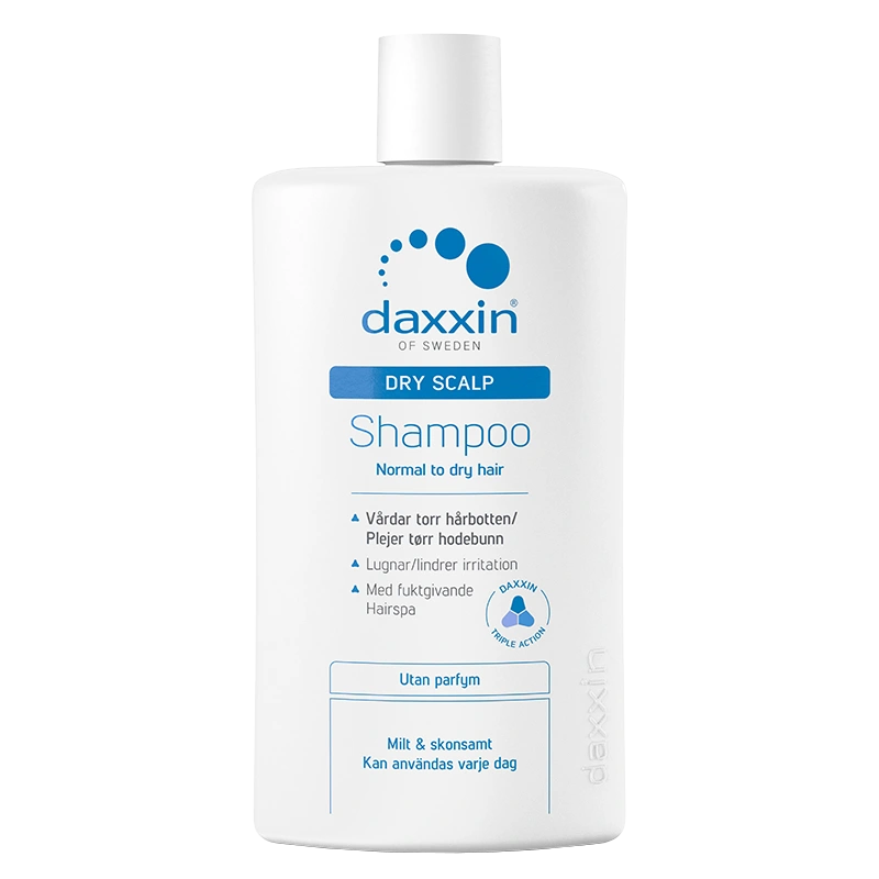 Daxxin Shampoo Normal-Dry Hair Oparfymerad 250ml - Mjällschampo