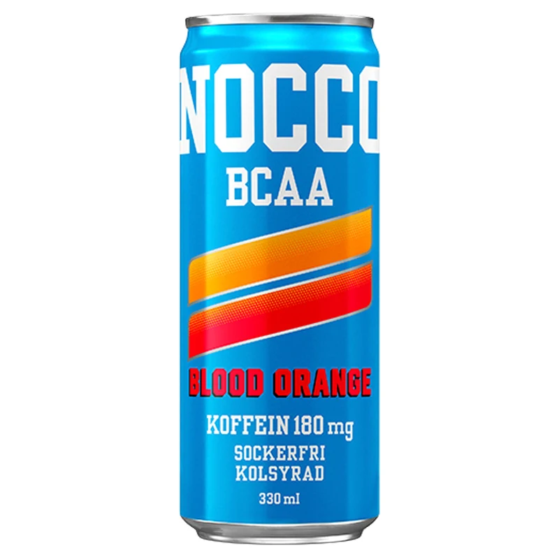 Nocco Blood Orange Del Sol Funktionsdryck 330 ml - BCAA