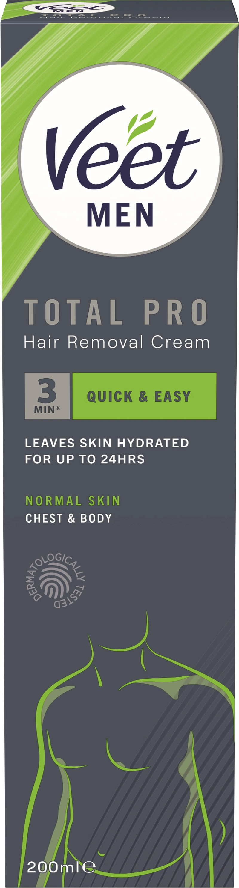 Veet Man Cream 200 ml - Hårborttagningskräm