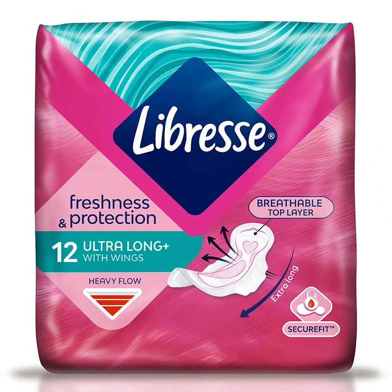 Libresse Ultra Thin Long Wing 12 st - Libresse bindor