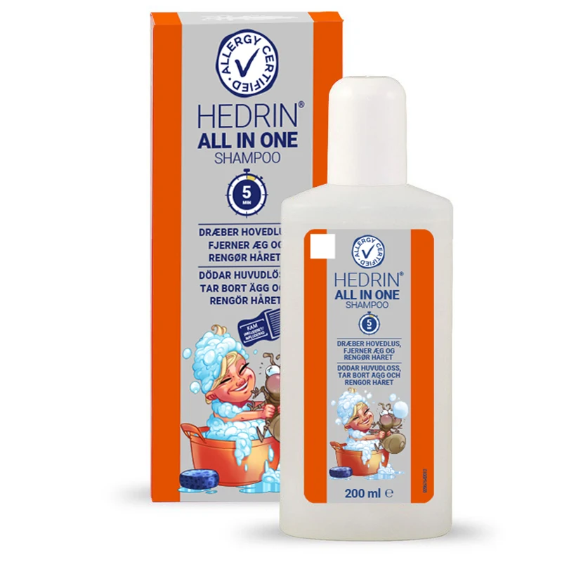 Hedrin All In One Schampoo 200 ml - Lusschampo för barn