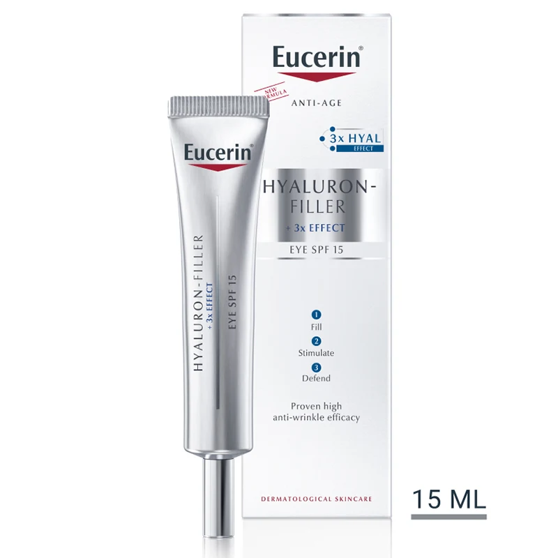 Eucerin Hyaluron-Filler Eye Cream SPF15 15 ml - Ögonkräm