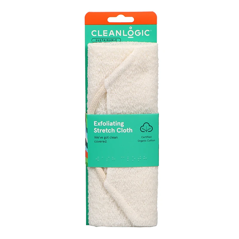 Clean Logic Sustainable Exfoliating Stretch Cloth - Peeling & skrubb
