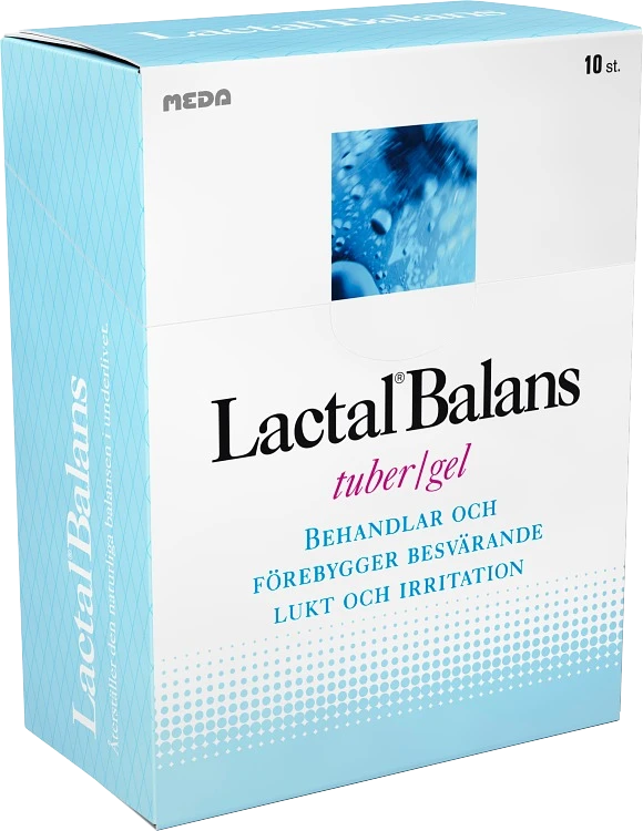 Lactal Balans gel 10 x 5 ml - Intimkräm