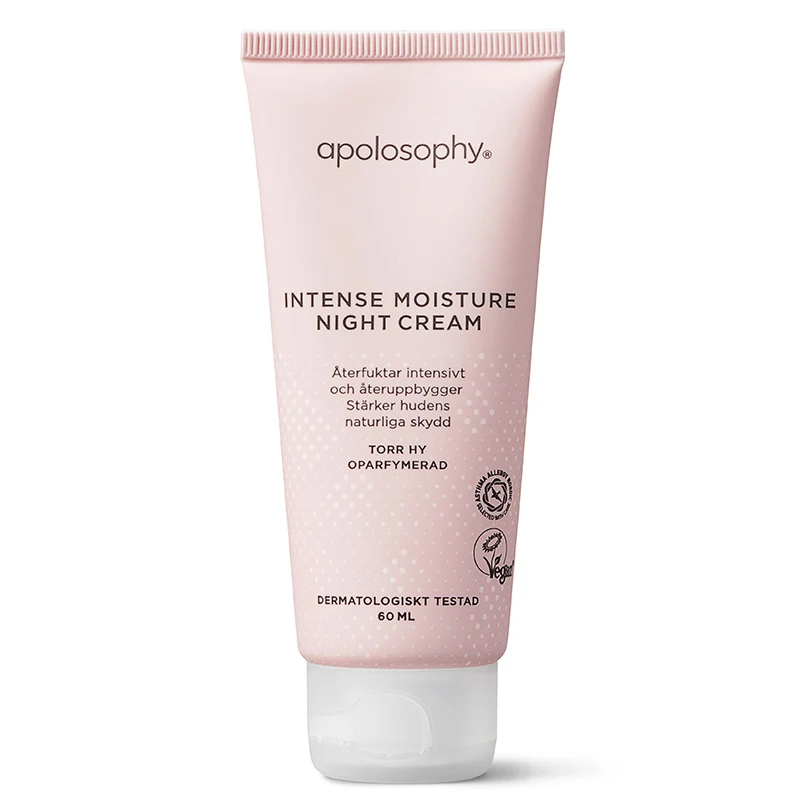 Apolosophy Face Intense Moisture Night Cream Oparfymerad 60 ml