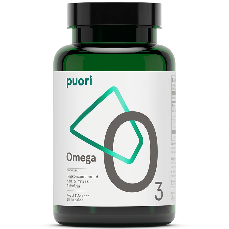 Puori O3 Omega-3 60 kapslar - Omega 3