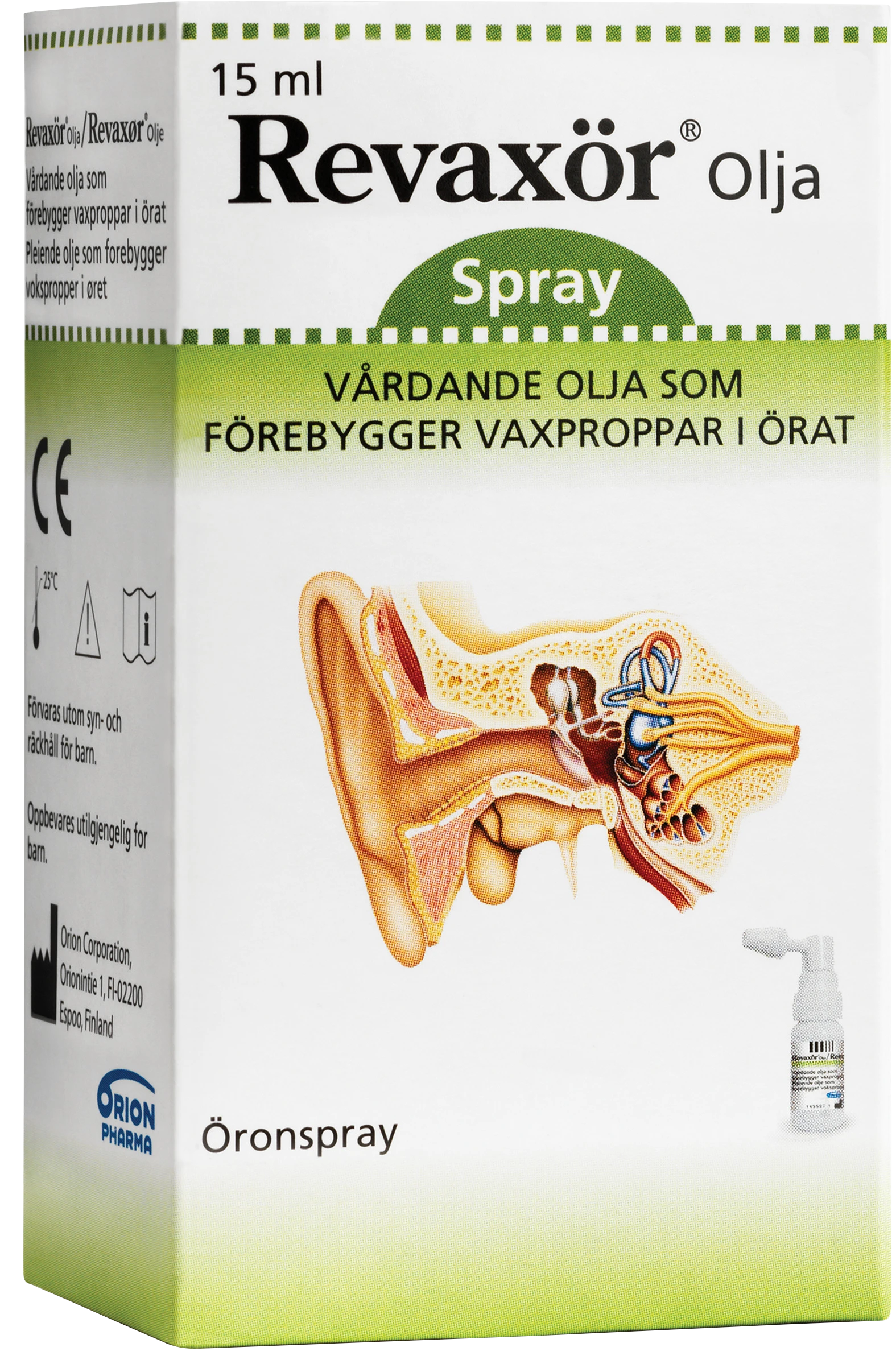 Revaxör Olja 15 ml - Lock för örat