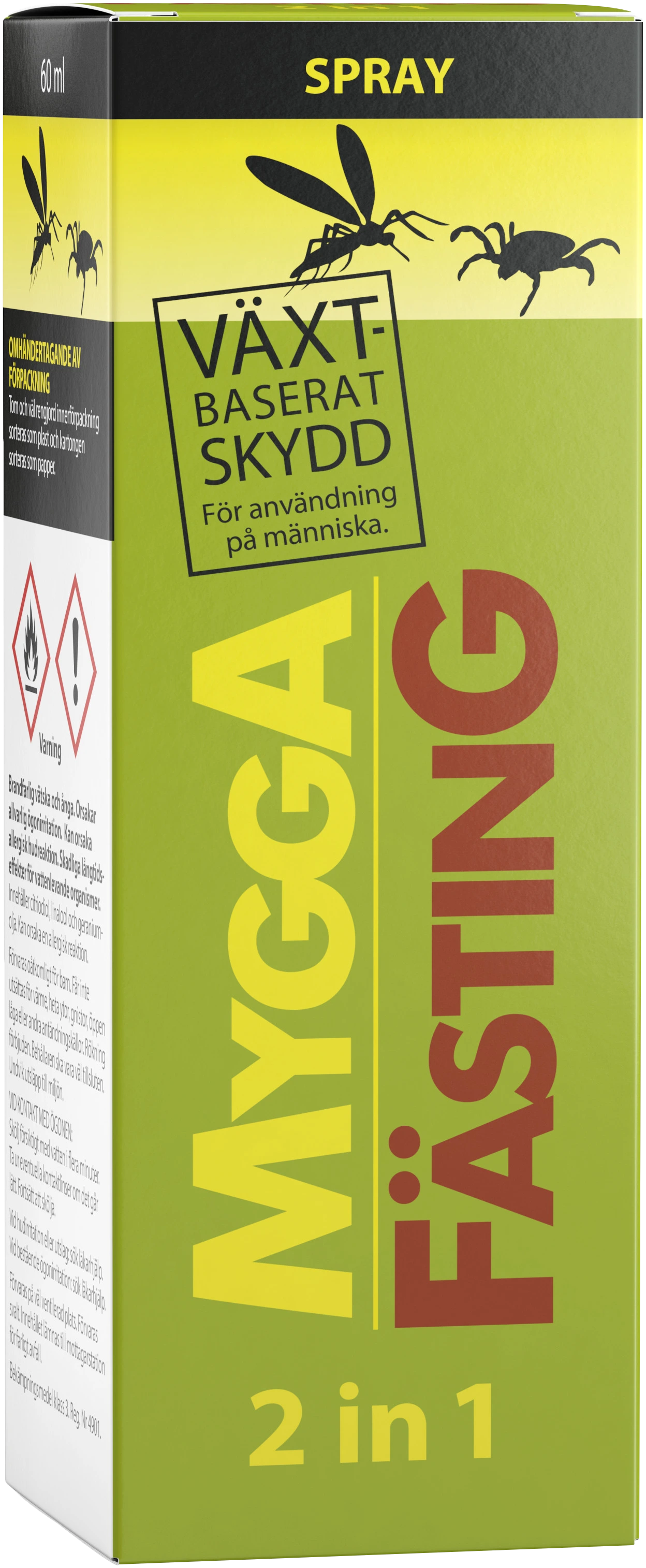 MyggA FästinG 2in1 Insektsspray 60ml - Fästingbett