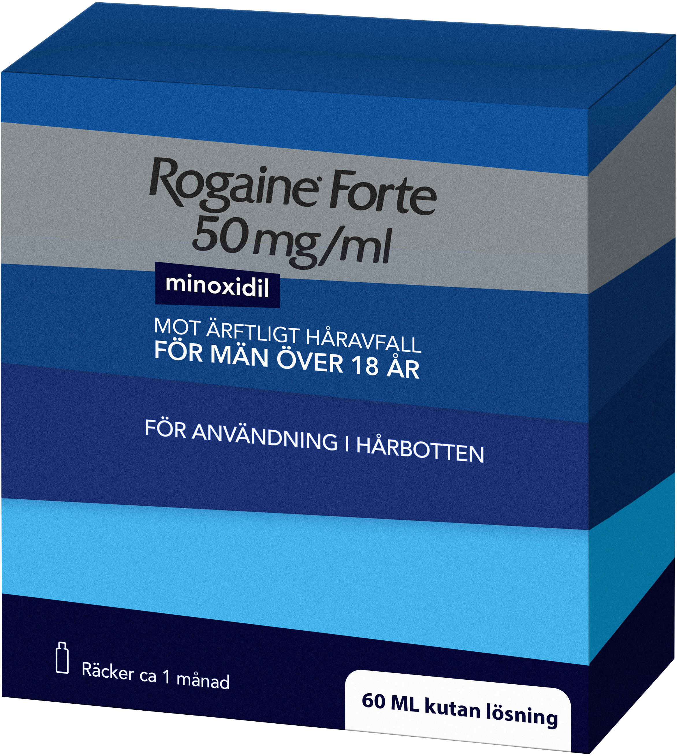 Rogaine Forte lösning 50 mg/ml 60 ml - Håravfall