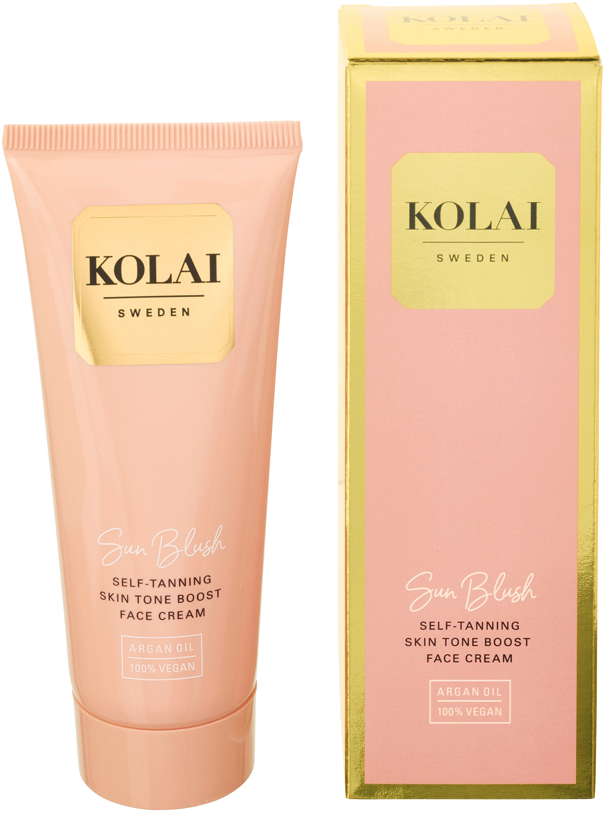 Kolai Sun Blush Self Tanning Skin Tone Boost Face Cream 75 ml - Ansiktskräm - dagkräm