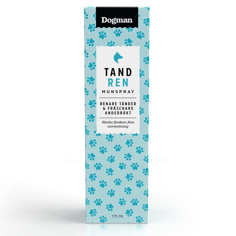 Dogman Munspray 175 ml - Dålig andedräkt hund