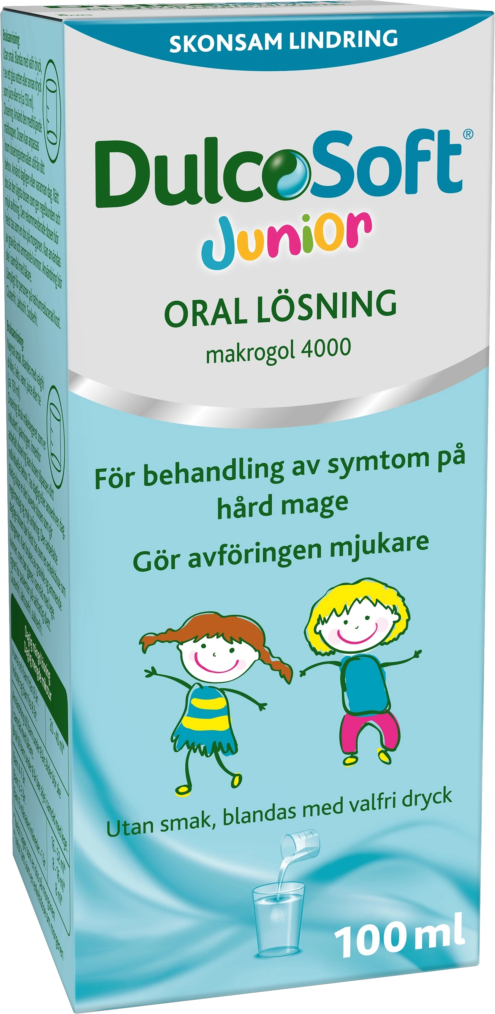 DulcoSoft Junior 100 ml - Förstoppning & hård mage