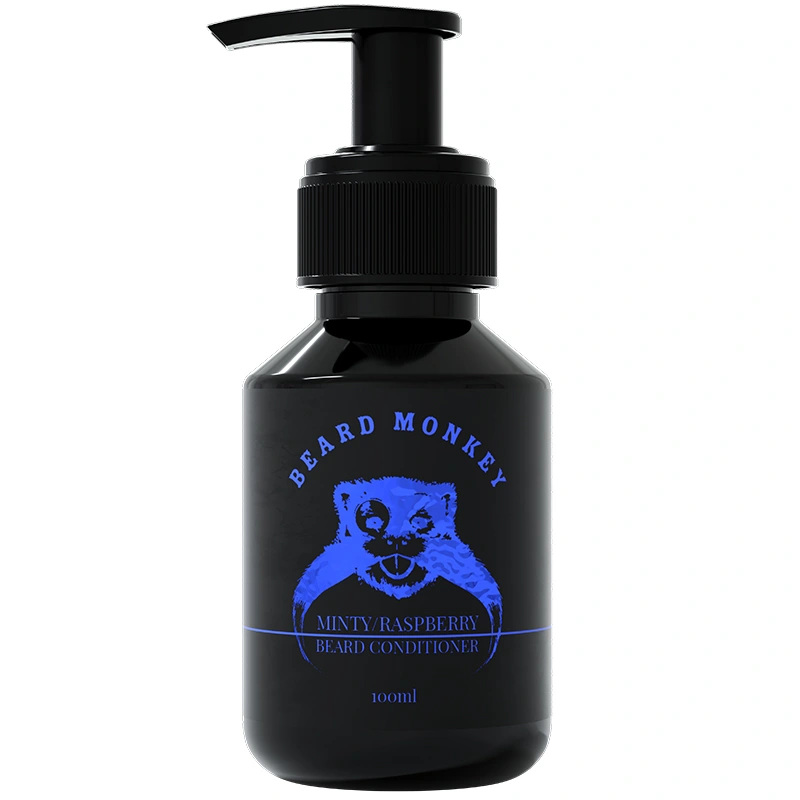 Beard Monkey Minty & Raspberry Beard Conditioner 100 ml - Schampo & balsam för män