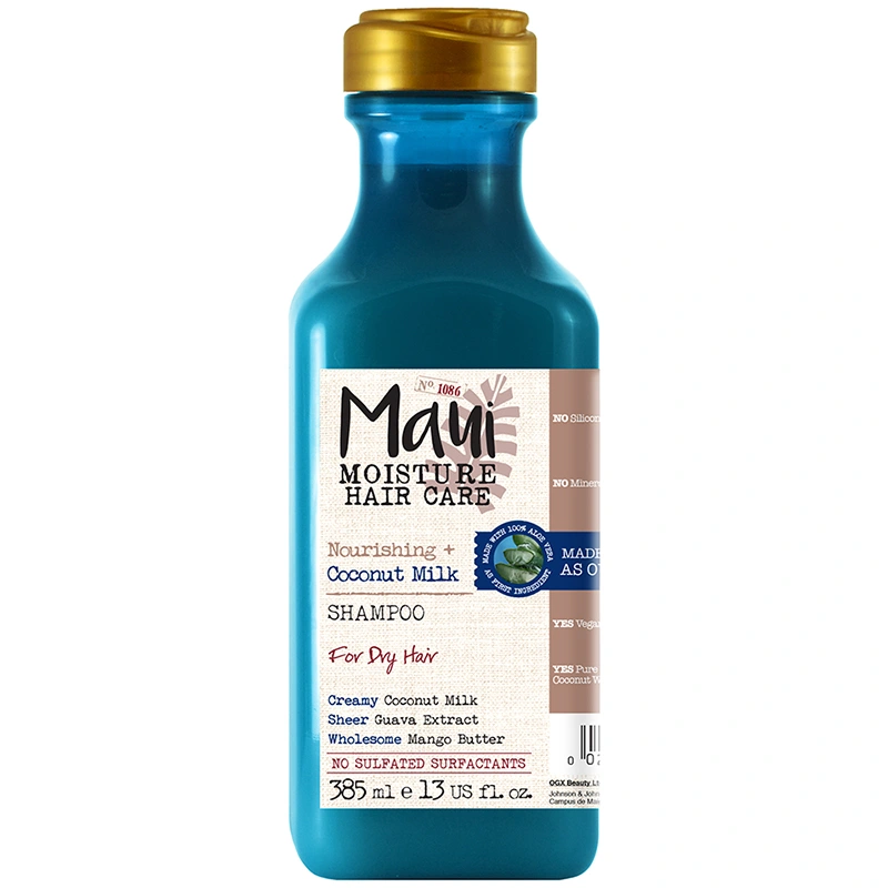 Maui Moisture Coconut Milk Shampoo 385 ml - Schampo för torrt hår