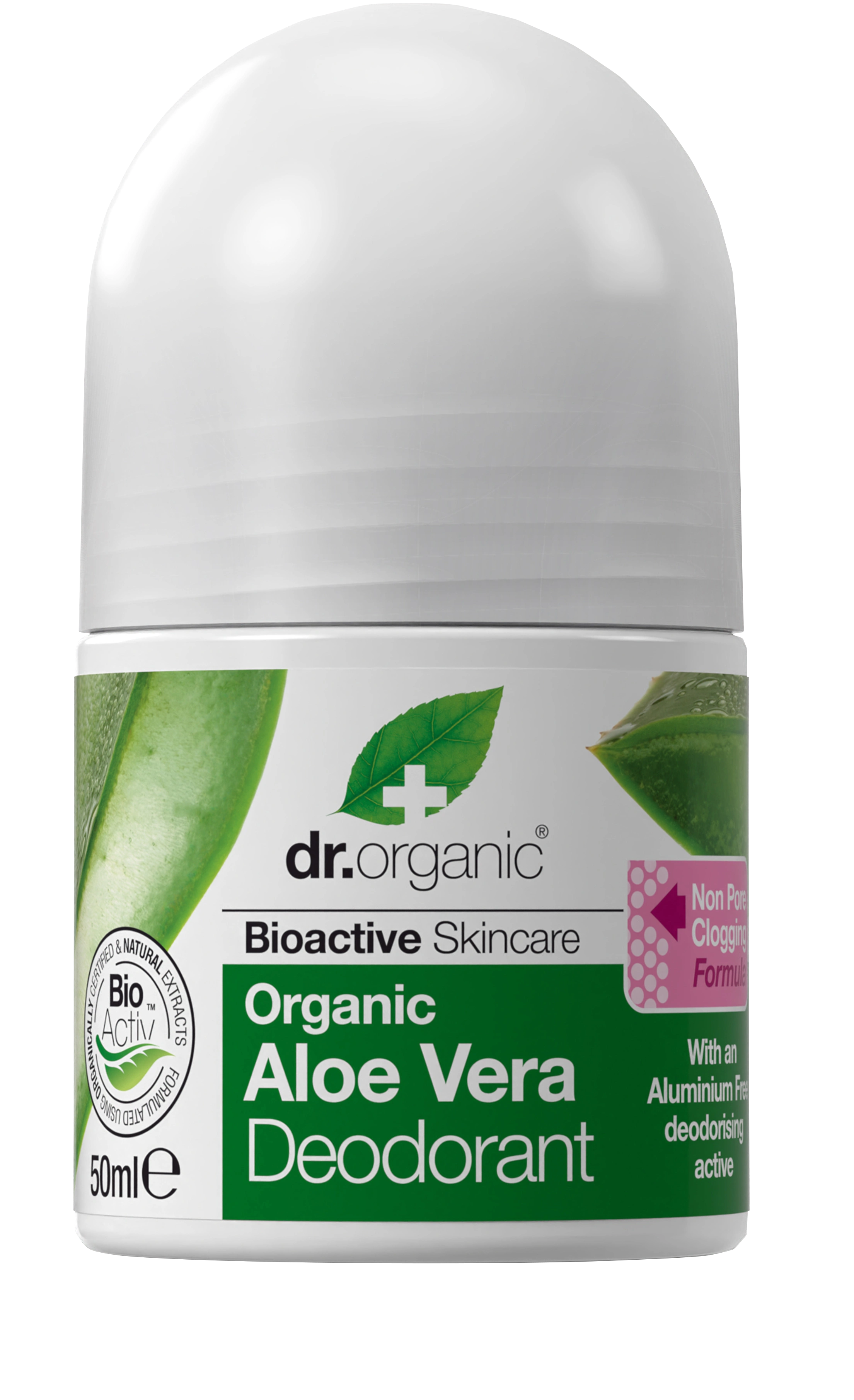 Dr. Organic Aloe Vera Deodorant 50 ml - Aluminiumfri deodorant