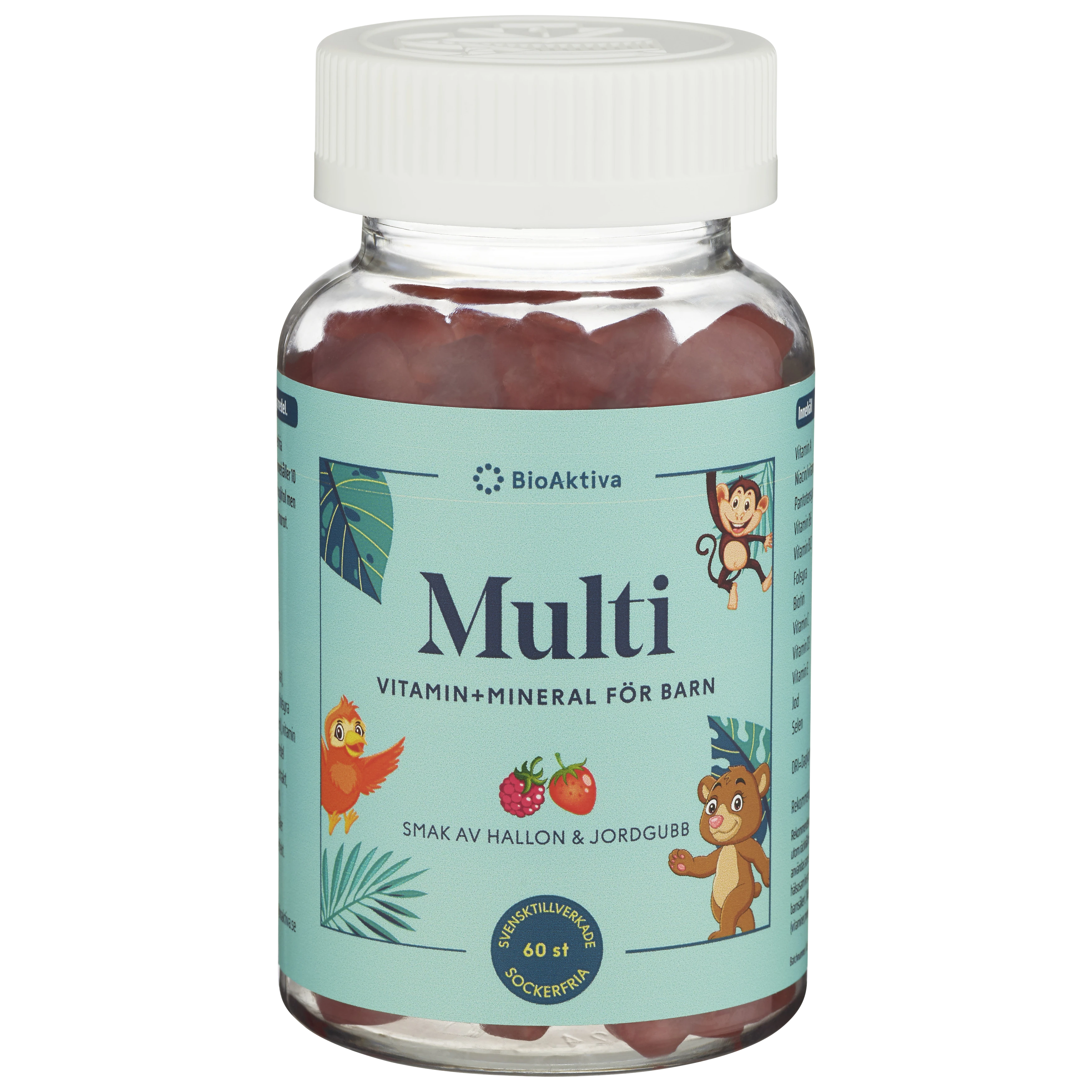 Bioaktiva Multi Vitamin+Mineral för Barn 60 st - Multivitaminer för barn