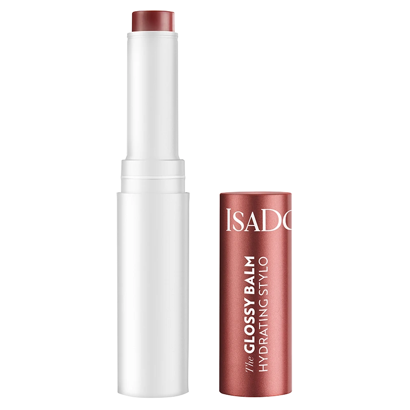 IsaDora Glossy Balm Hydrating Stylo 1,6 g 44 Rosewood - Läppglans