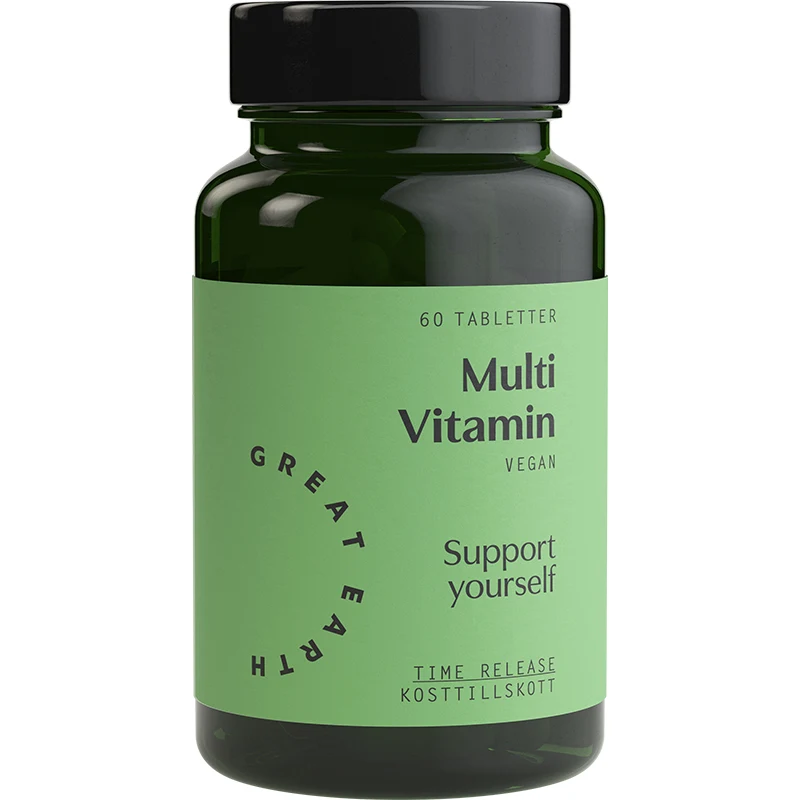 Great Earth Multi Vitamin 60 tabletter - Multivitamin