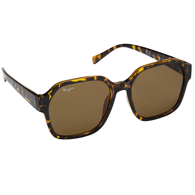 Haga Eyewear Solglasögon Dover Havana Brown lens - Solglasögon
