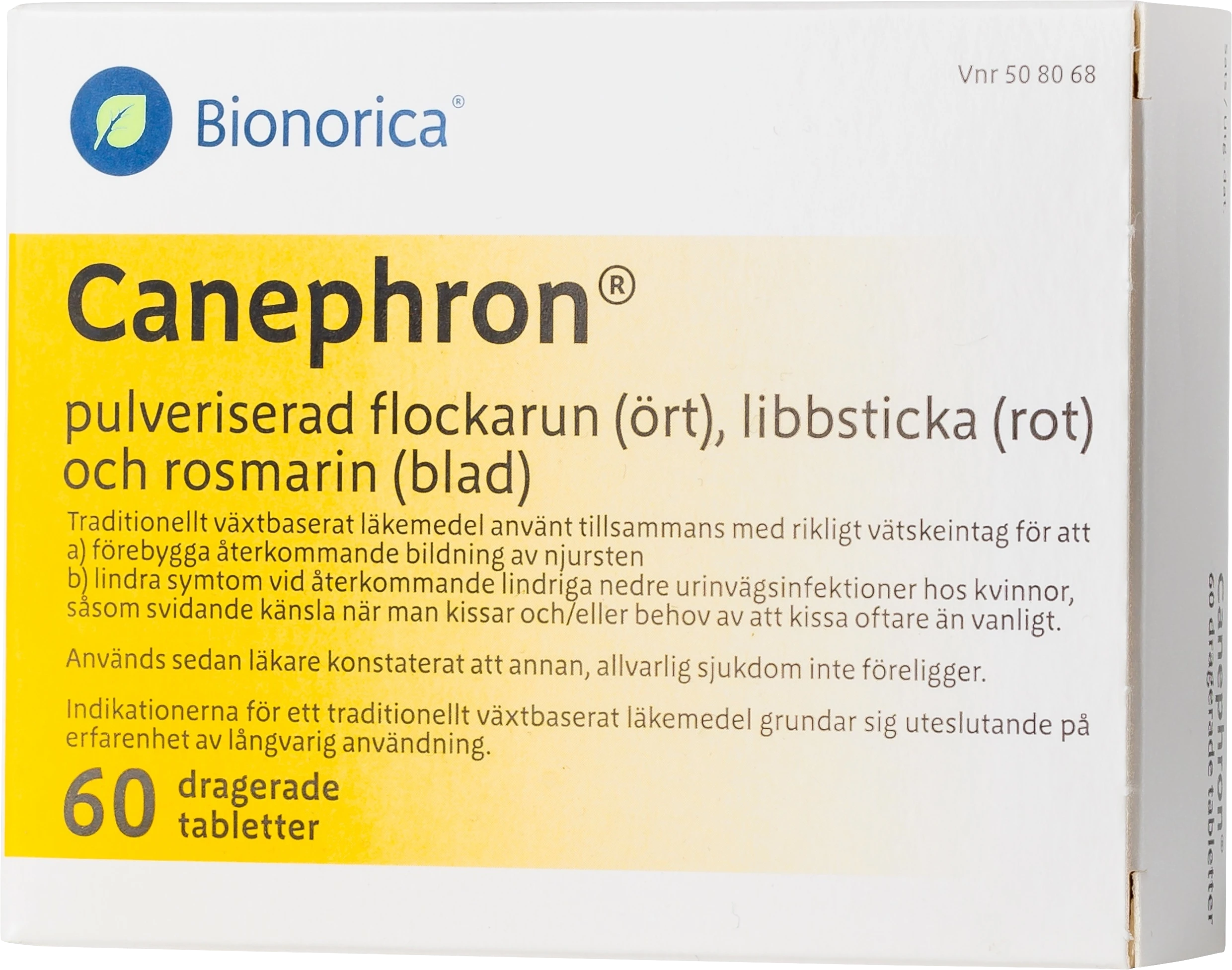 Canephron Dragerad tablett Blister, 60tabletter - Urinvägsinfektion