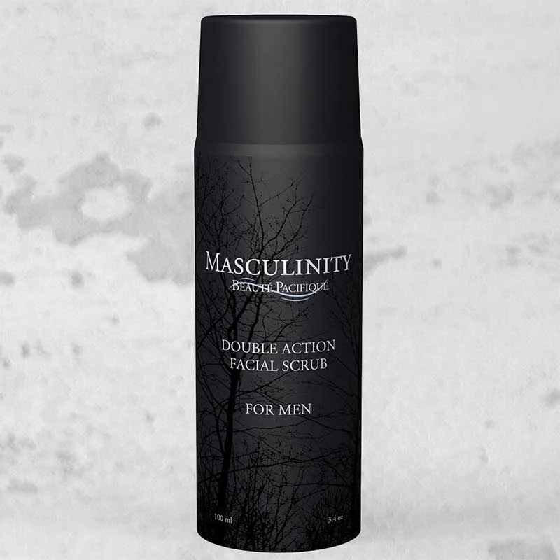 Beauté Pacifique Masculinity Facial Scrub 100 ml - Ansiktsrengöring för män