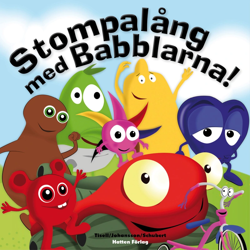 Teddykompaniet Babblarna Stompalong med Babblarna Bok - Barnböcker