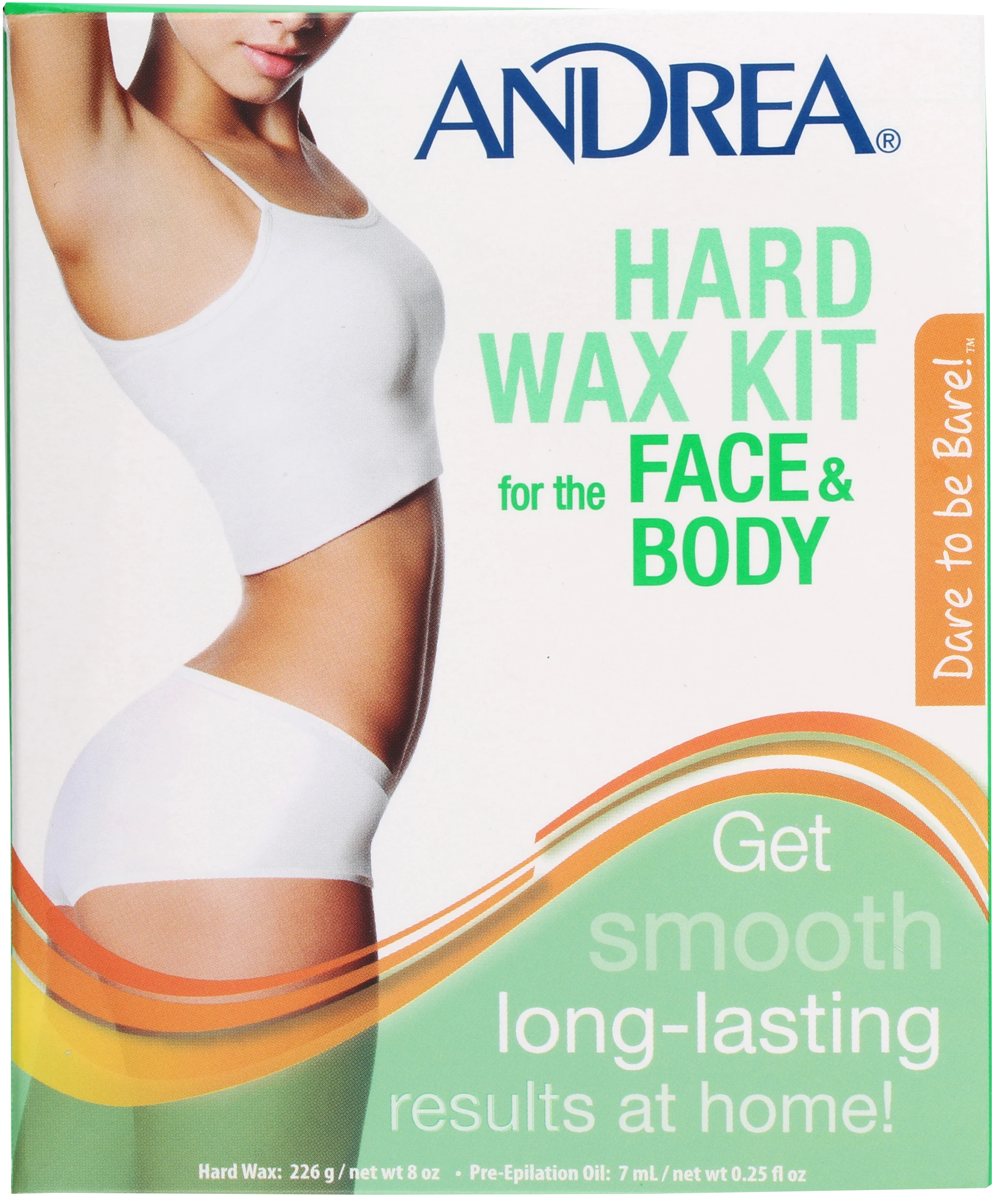 Andrea Hard Wax Kit 226g - Hårvaxning