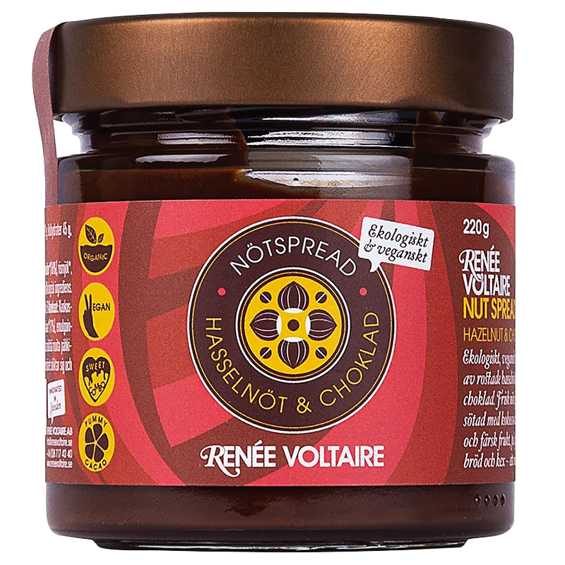 Renée Voltaire Nötspread Hasselnöt & Choklad 220 g - Choklad & godis