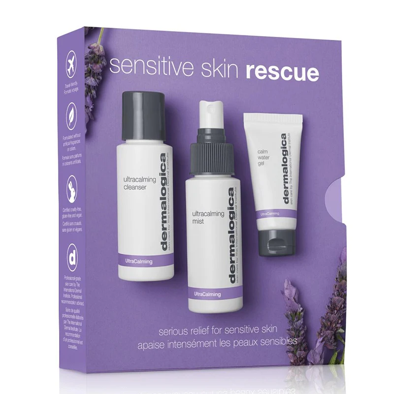 Dermalogica Sensitive Skin Rescue Kit - Ansiktsrengöring